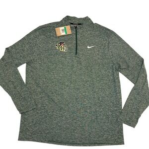 Nike Dri-FIT 1/4 Zip Pullover Men's Large LHS Panthers Green NWT